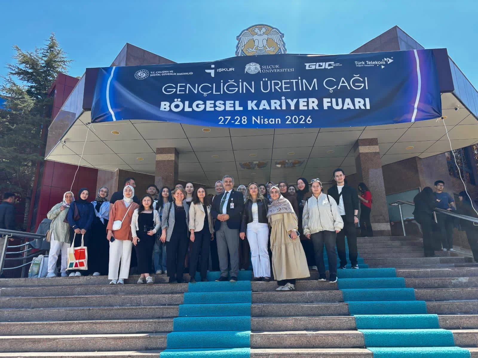 Kulu Sağlık Bilimleri Fakültesi Öğrencileri İKAF'26 Kariyer Fuarı'nda